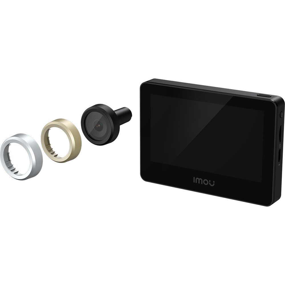 Vizor inteligent IMOU 5M0S, 4", Wi-Fi, 5MP, Wi-Fi 6, 2.4/5Ghz, negru