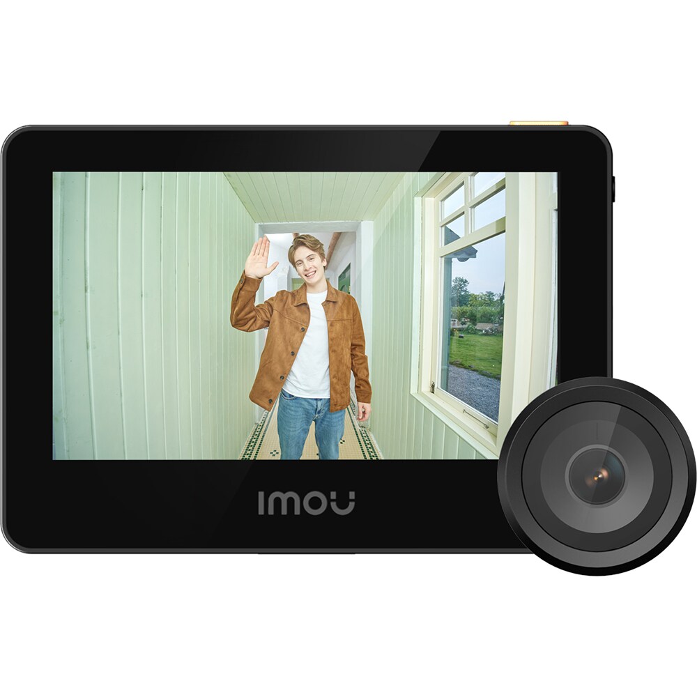 Vizor inteligent IMOU 5M0S, 4", Wi-Fi, 5MP, Wi-Fi 6, 2.4/5Ghz, negru