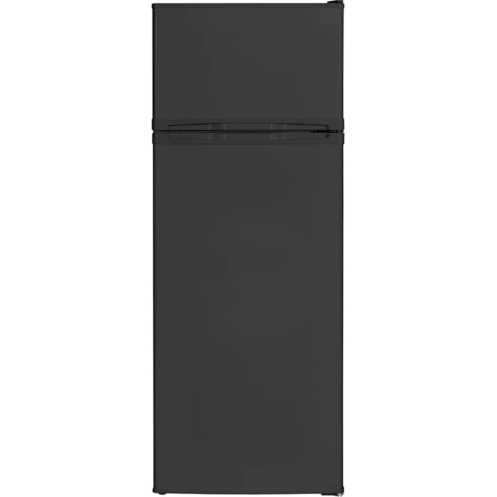 Frigider cu doua usi VORTEX VDD21SBK03H, 206 l, H 143 cm, Clasa E, negru