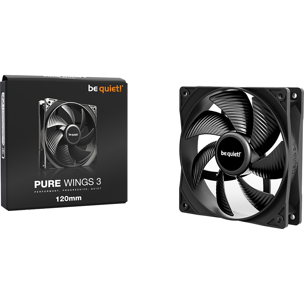Ventilator BE QUIET! Pure Wings 3, 120 mm, VEBQBL104