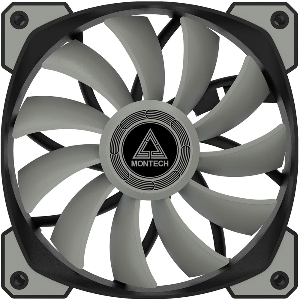 Set 2 ventilatoare MONTECH Air Fan P120, 120 mm, VEMTKITAP120