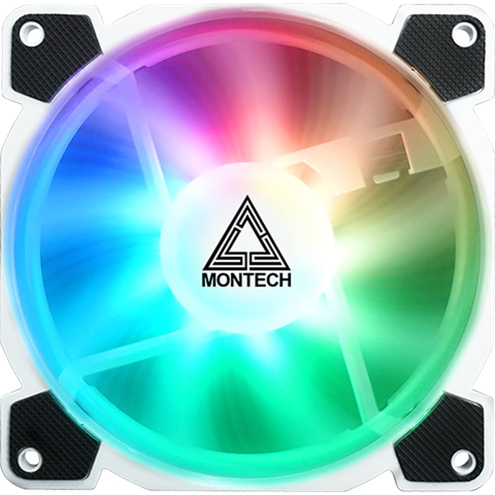 Set 3 ventilatoare MONTECH Z3 Pro ARGB PWM Fan, 120 mm, iluminare ARGB, VEMTKITZ3PRO