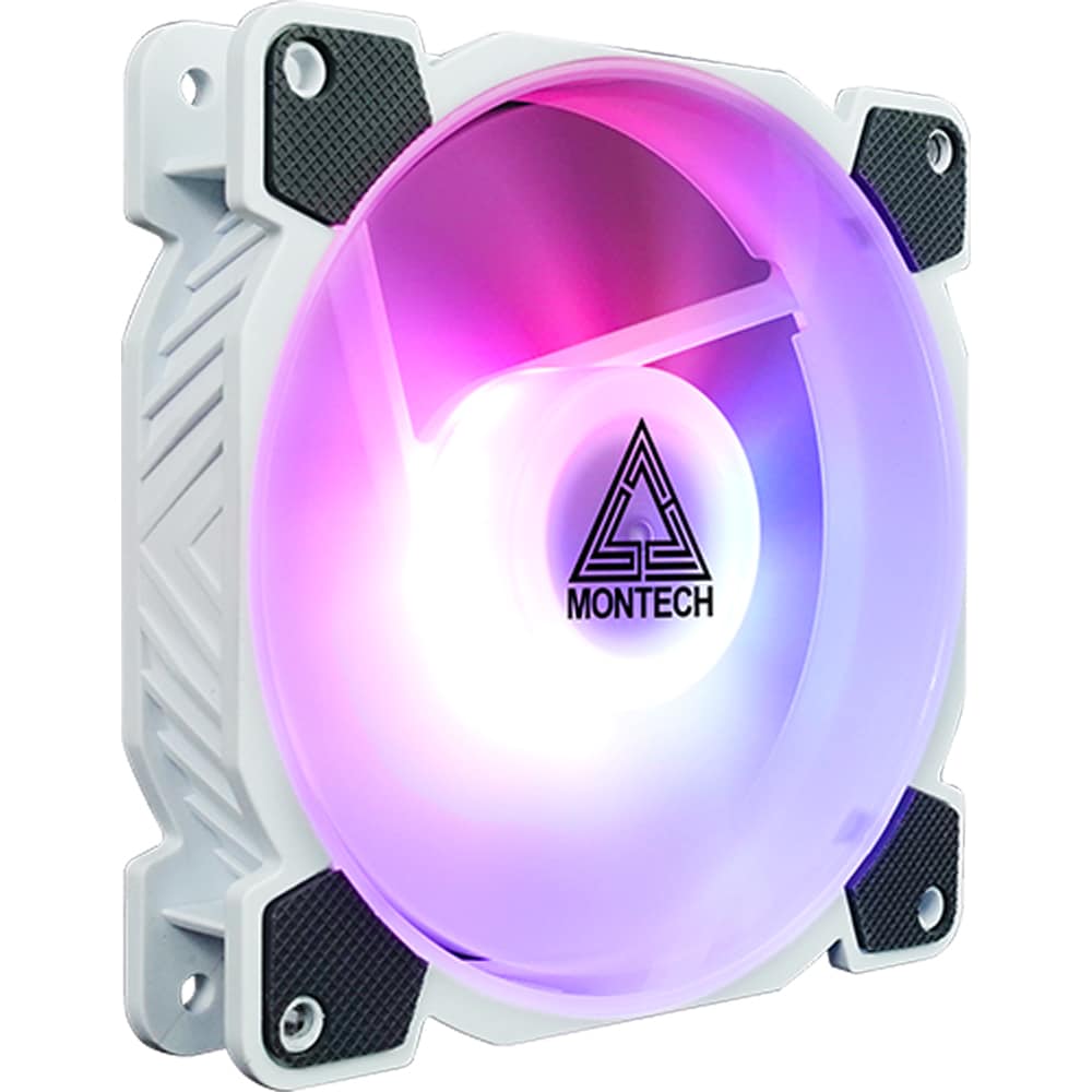 Set 3 ventilatoare MONTECH Z3 Pro ARGB PWM Fan, 120 mm, iluminare ARGB, VEMTKITZ3PRO