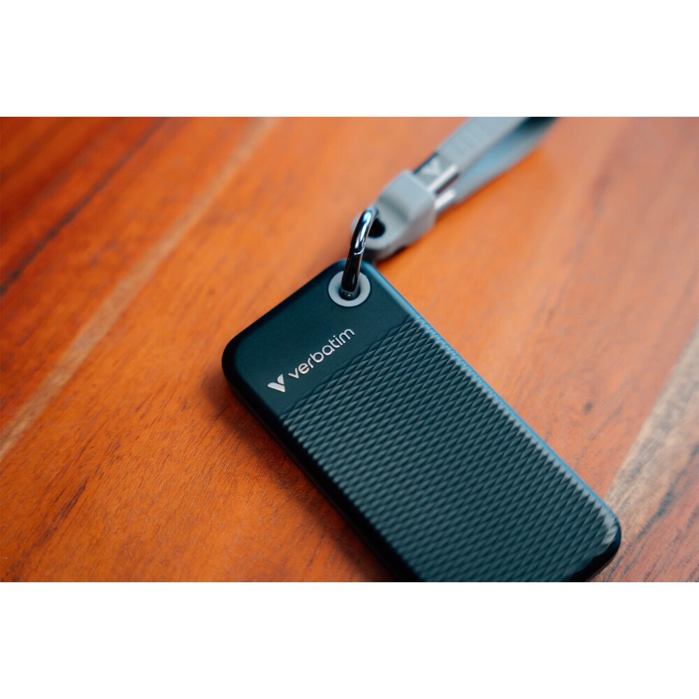 SSD extern VERBATIM 32415, 256GB, USB 3.2 Gen 2, negru/gri