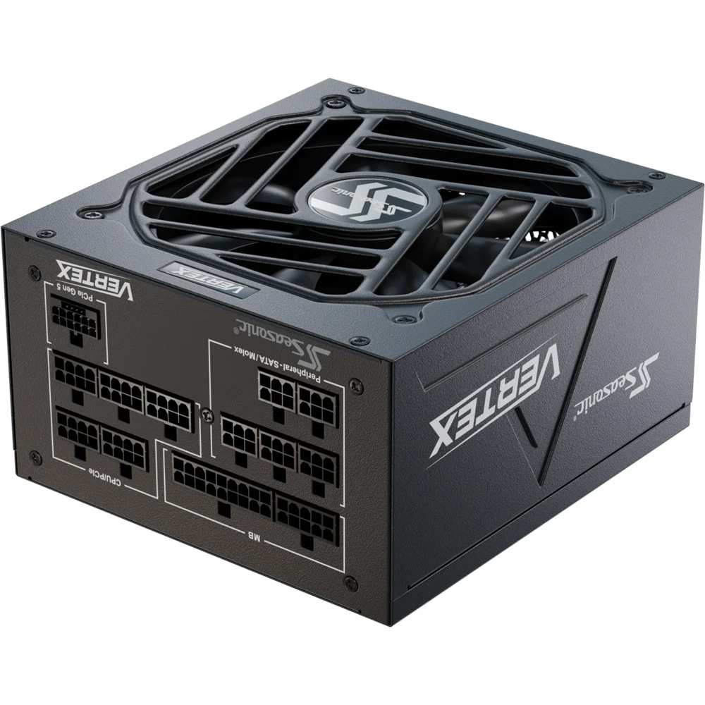 Sursa PC SEASONIC Vertex GX-1200 ATX 3.1, 1200W, 135mm, 80 Plus Gold, Full Modular