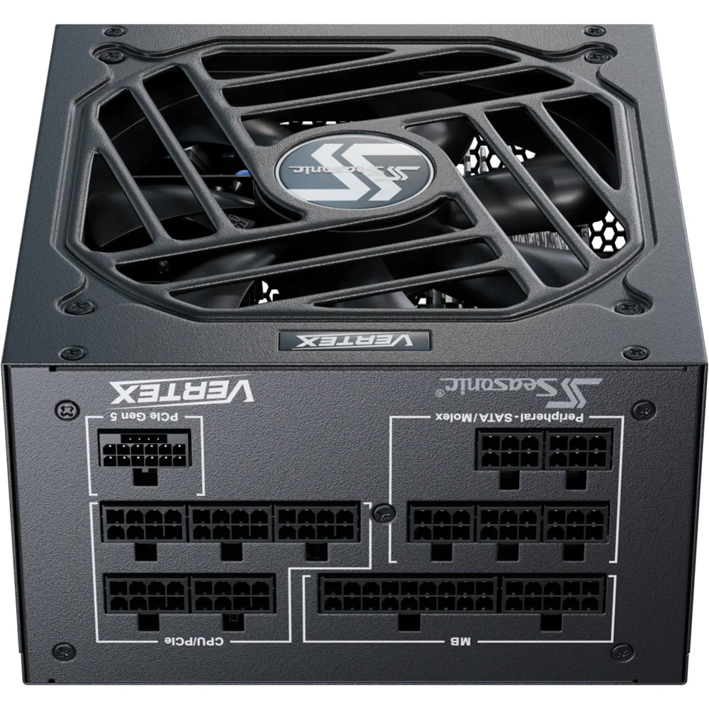 Sursa PC SEASONIC Vertex GX-1200 ATX 3.1, 1200W, 135mm, 80 Plus Gold, Full Modular