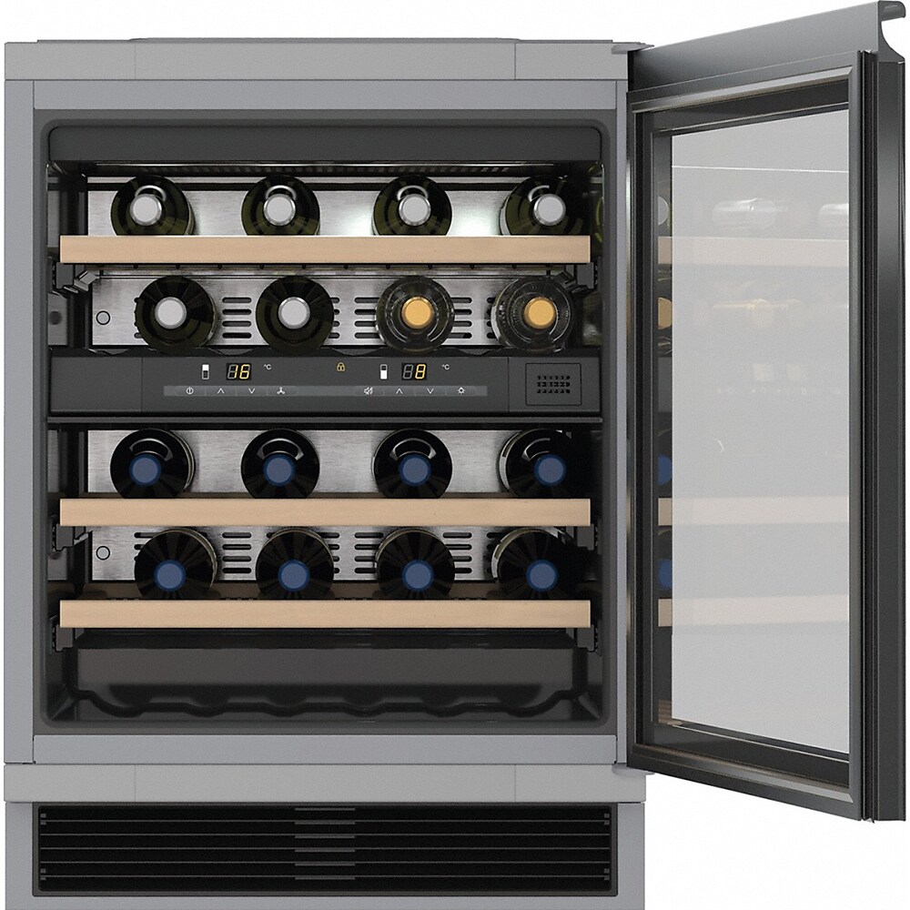 Racitor de vinuri incorporabil MIELE KWT 6321 UG, 34 sticle, H 82 cm, Clasa G