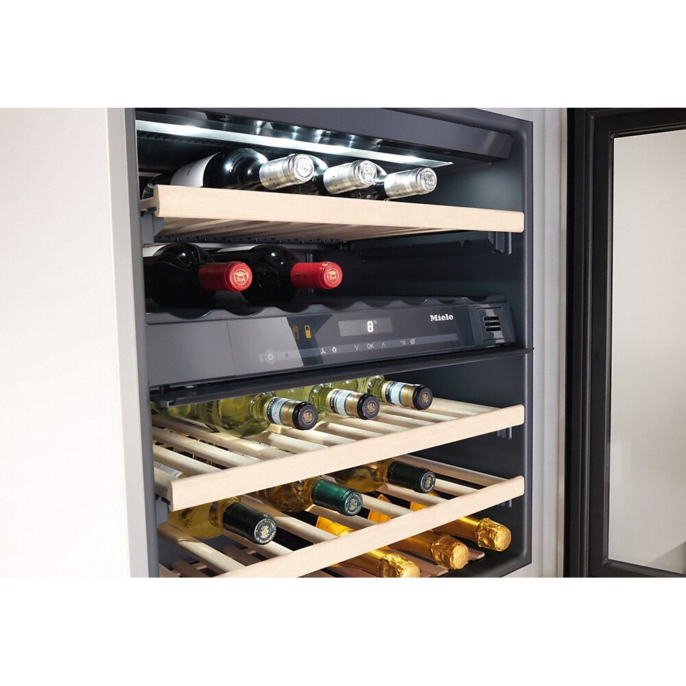 Racitor de vinuri incorporabil MIELE KWT 6321 UG, 34 sticle, H 82 cm, Clasa G