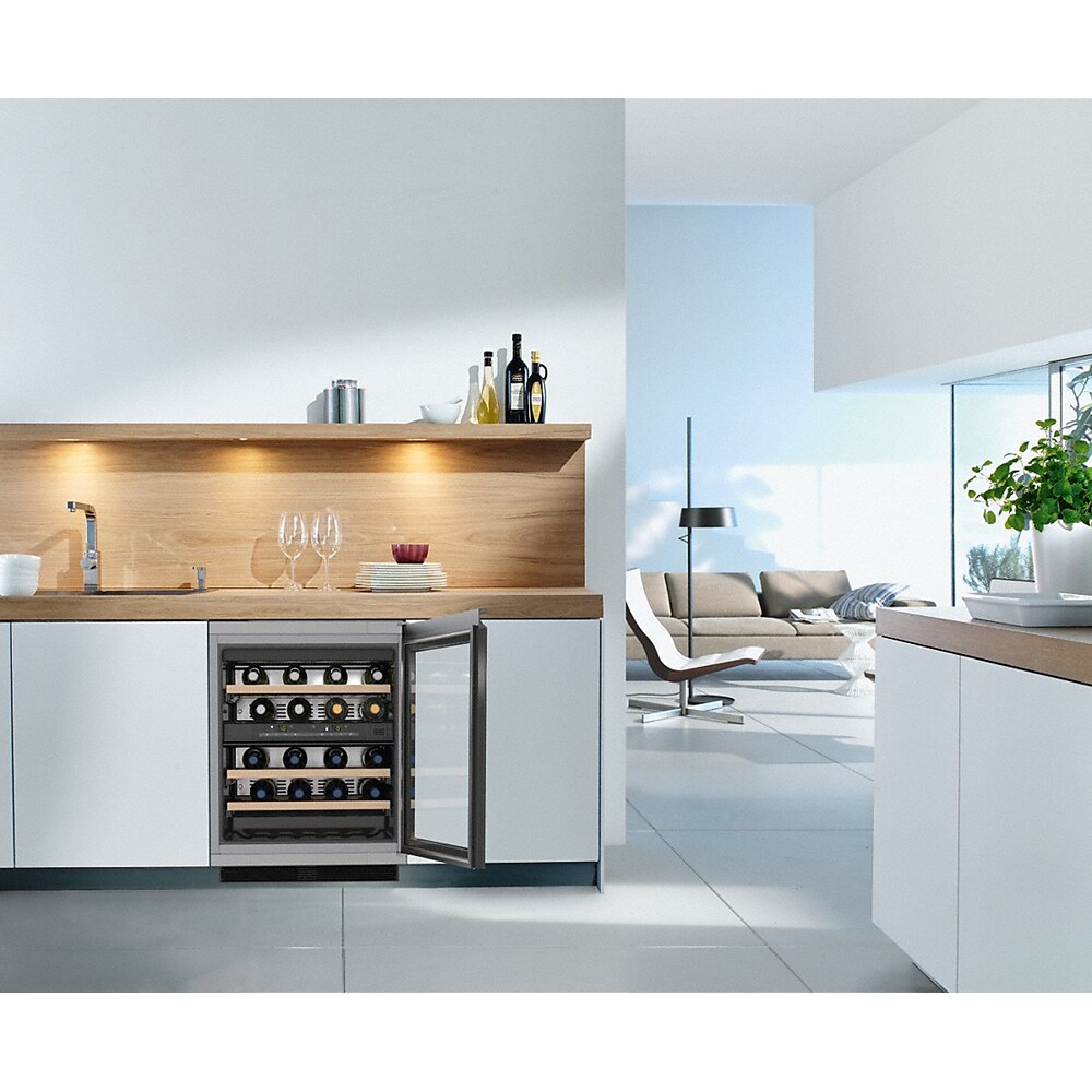 Racitor de vinuri incorporabil MIELE KWT 6321 UG, 34 sticle, H 82 cm, Clasa G