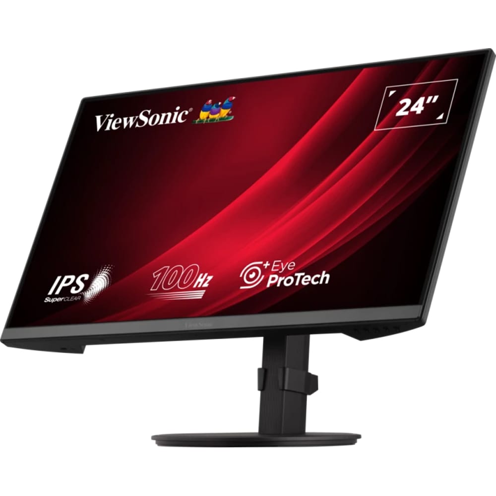 Monitor LED IPS ViewSonic VG2408A-MHD, 23.8", Full HD, 100Hz, Difuzoare, Eye ProTech+, negru