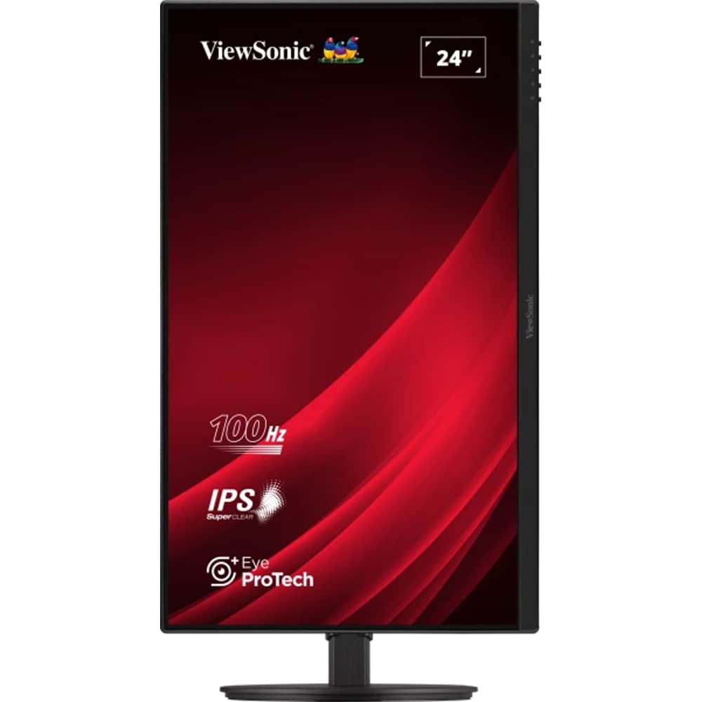 Monitor LED IPS ViewSonic VG2408A-MHD, 23.8", Full HD, 100Hz, Difuzoare, Eye ProTech+, negru