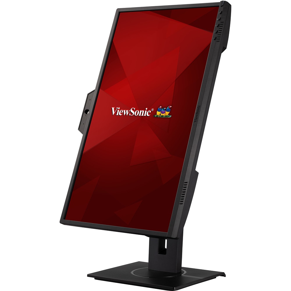 Monitor LED IPS VIEWSONIC VG2440V, 24", Full HD, 60Hz, Webcam, Flicker-Free, negru