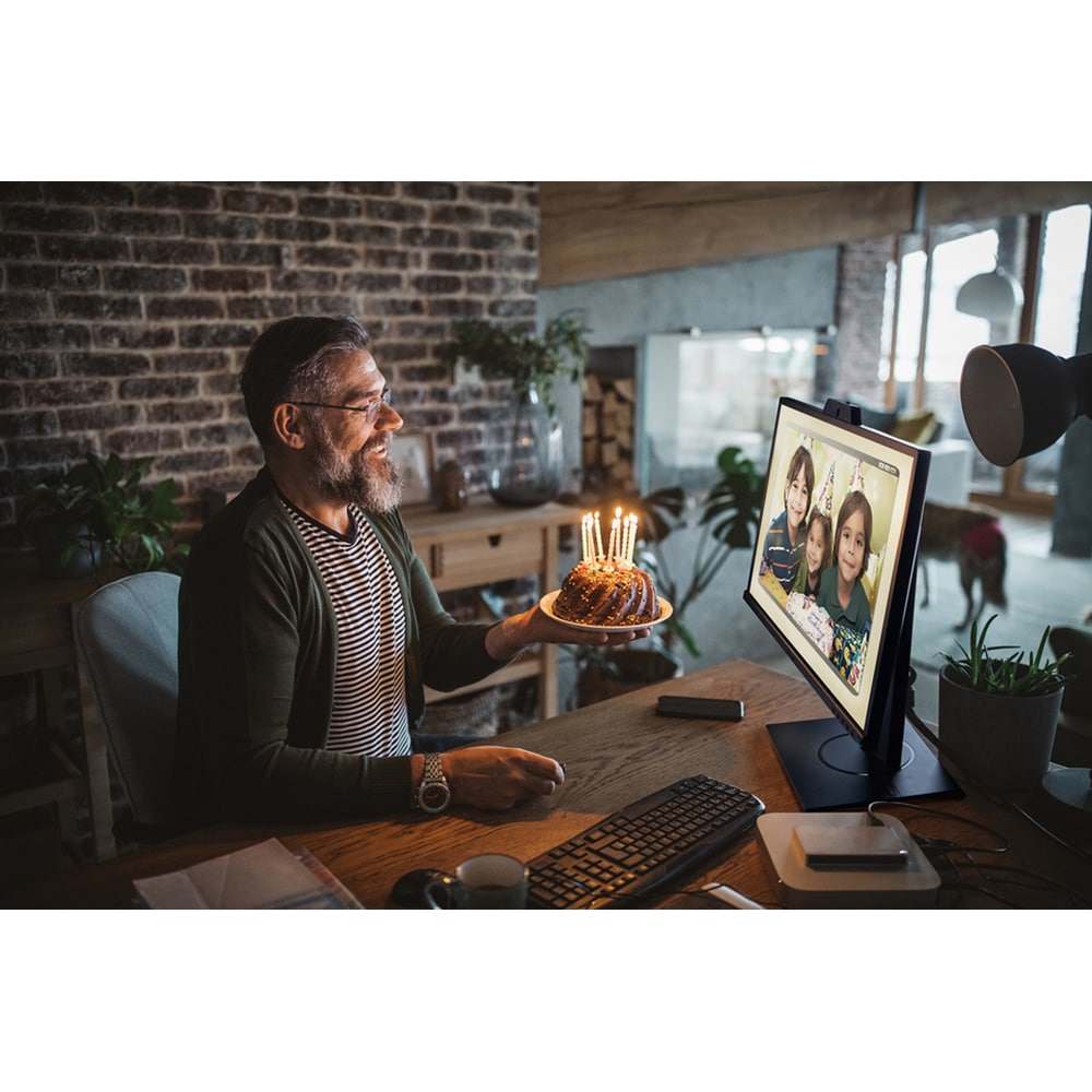 Monitor LED IPS VIEWSONIC VG2440V, 24", Full HD, 60Hz, Webcam, Flicker-Free, negru