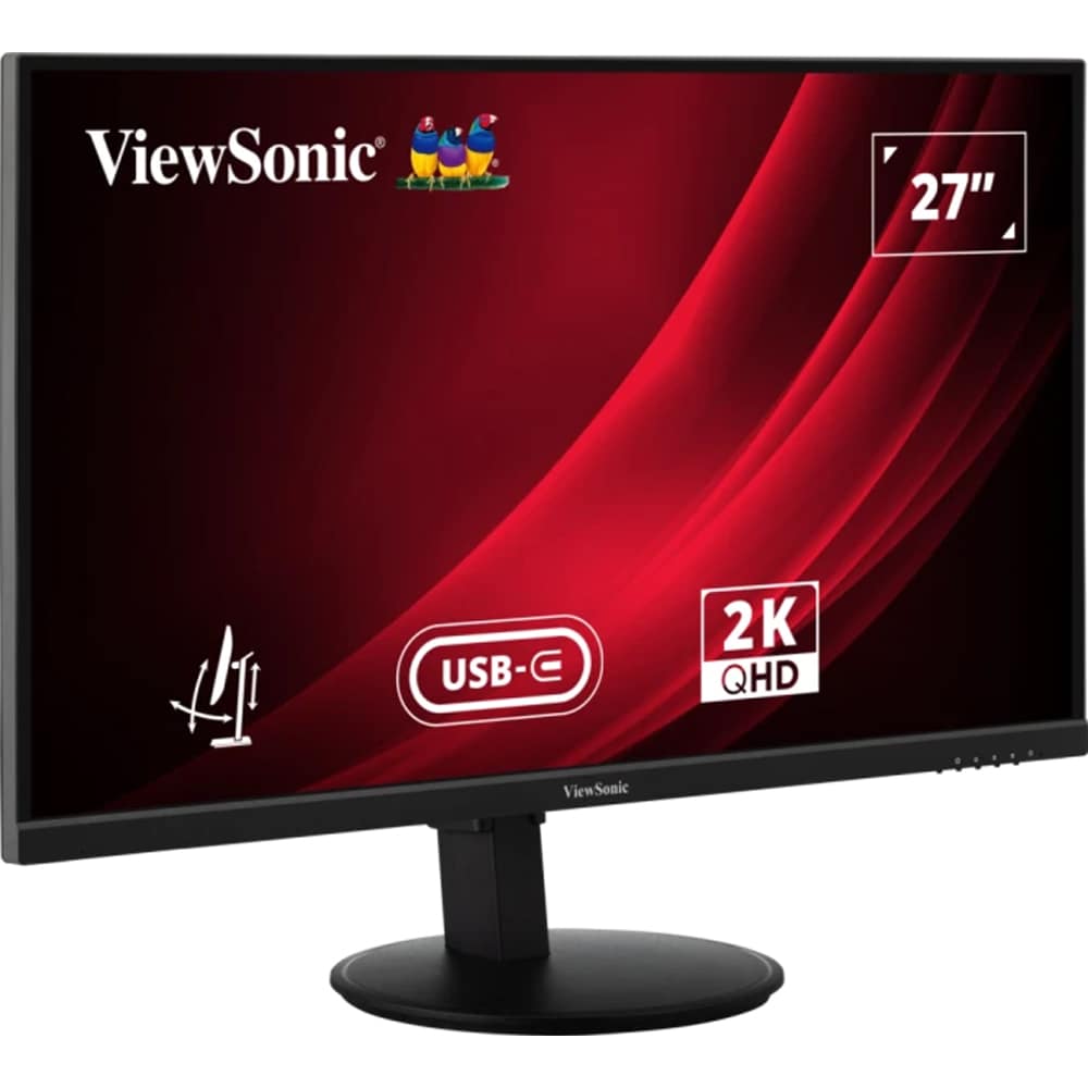 Monitor LED IPS ViewSonic VG2709-2K-MHDU-2, 27", QHD, 100Hz, USB-C 98W, HDR10, negru