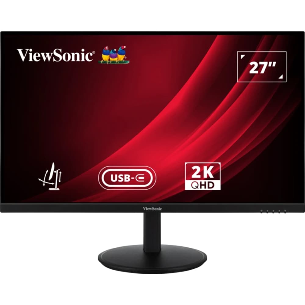 Monitor LED IPS ViewSonic VG2709-2K-MHDU-2, 27", QHD, 100Hz, USB-C 98W, HDR10, negru