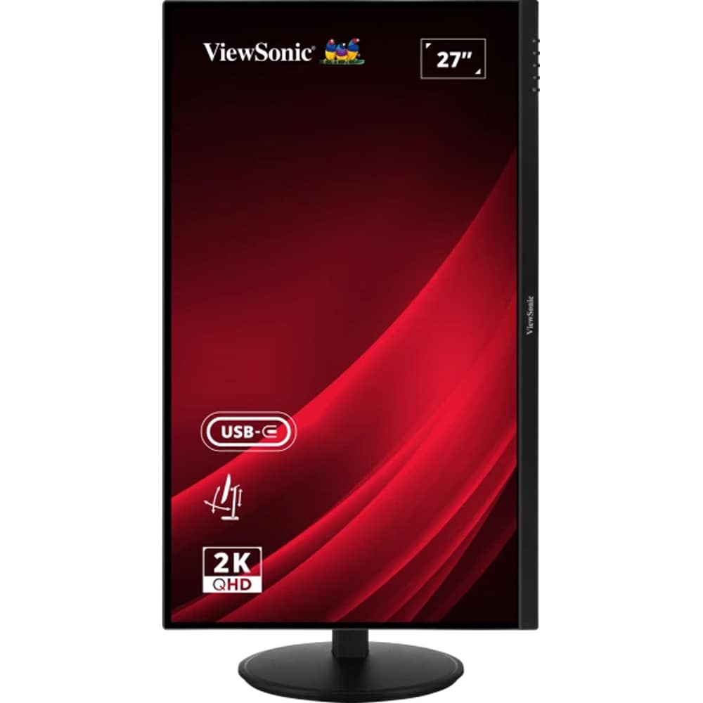 Monitor LED IPS ViewSonic VG2709-2K-MHDU-2, 27", QHD, 100Hz, USB-C 98W, HDR10, negru