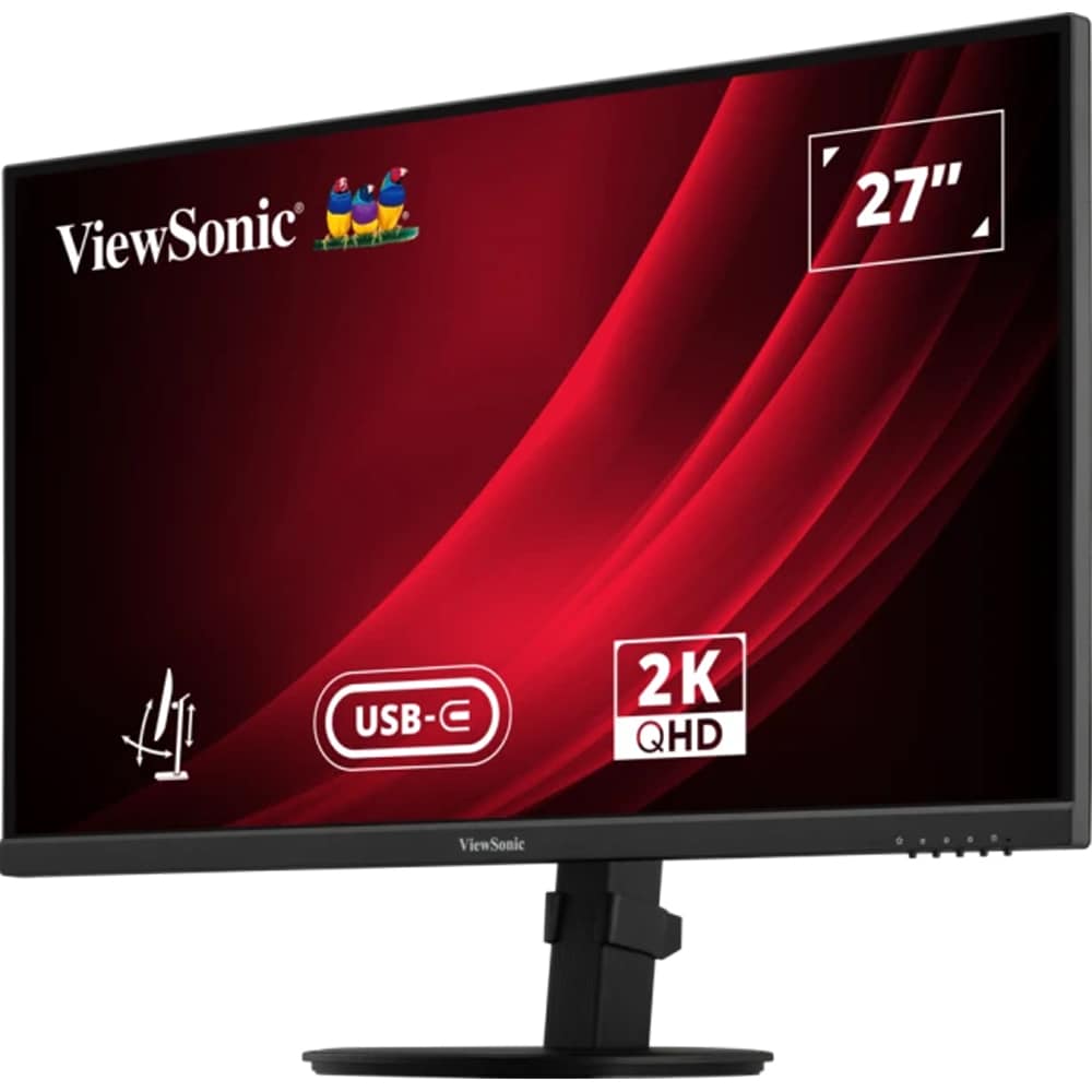 Monitor LED IPS ViewSonic VG2709-2K-MHDU-2, 27", QHD, 100Hz, USB-C 98W, HDR10, negru