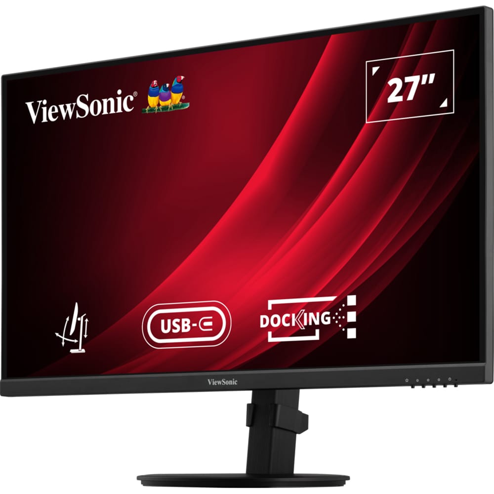 Monitor LED IPS VIEWSONIC VG2709U-2K, 27", QHD, 100Hz, HDR10, Flicker-Free, negru