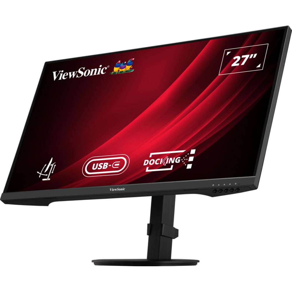 Monitor LED IPS VIEWSONIC VG2709U-2K, 27", QHD, 100Hz, HDR10, Flicker-Free, negru