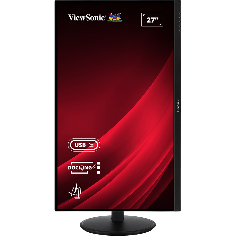 Monitor LED IPS VIEWSONIC VG2709U-2K, 27", QHD, 100Hz, HDR10, Flicker-Free, negru