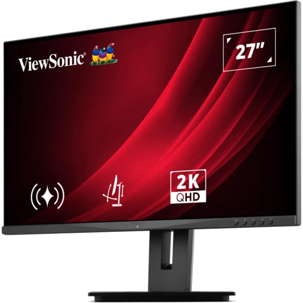 Monitor LED IPS ViewSonic VG2748A-2K, 27", QHD, 100Hz, Intelligent Sensing, negru