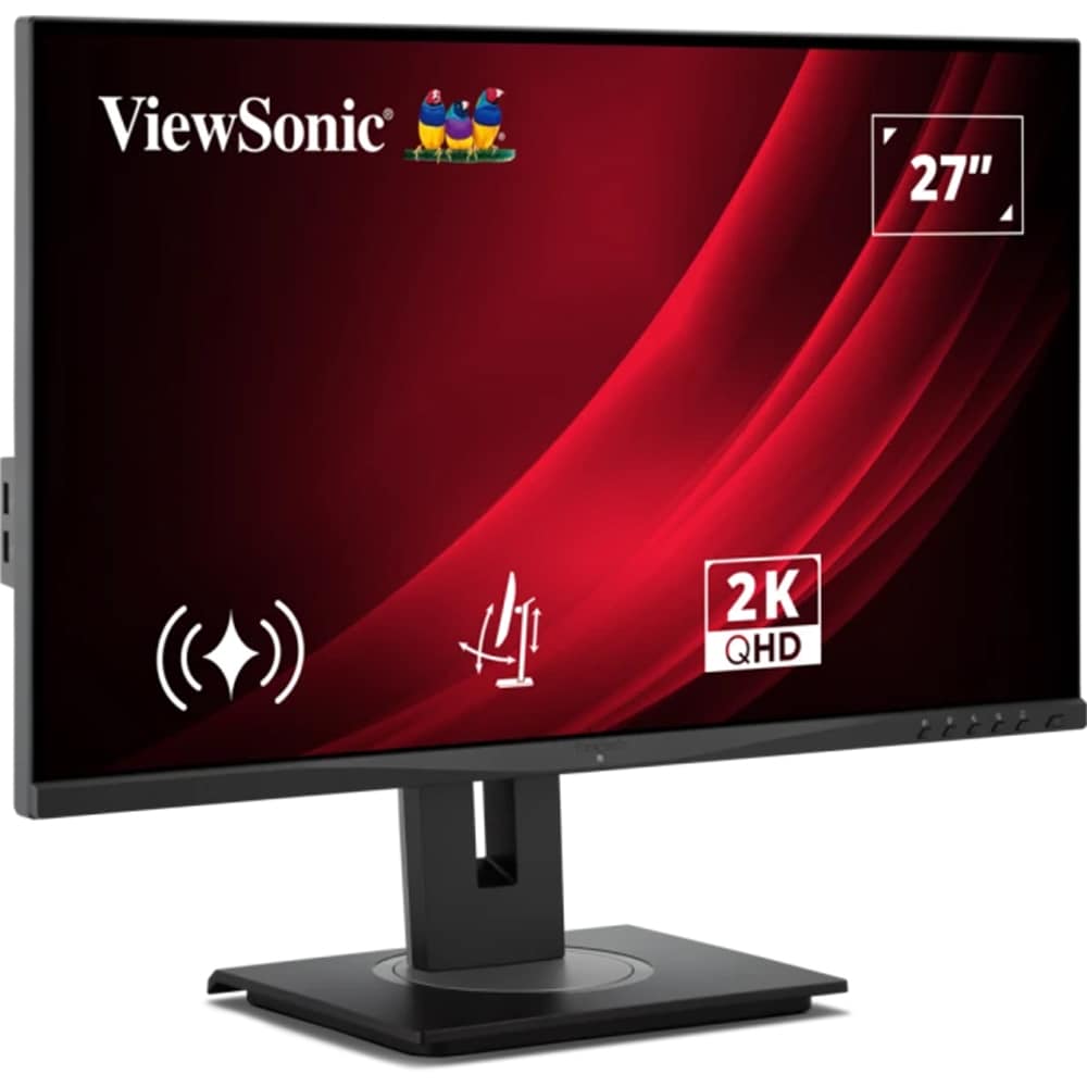 Monitor LED IPS ViewSonic VG2748A-2K, 27", QHD, 100Hz, Intelligent Sensing, negru