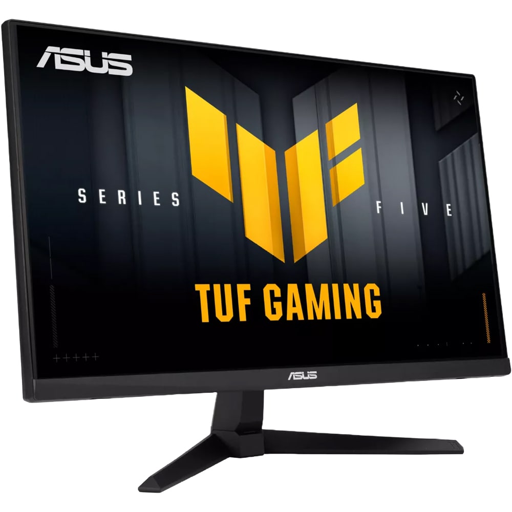 Monitor Gaming LED Fast IPS ASUS TUF VG279QM5A, 27", Full HD, 240Hz, AMD FreeSync Premium, G-SYNC, boxe, negru