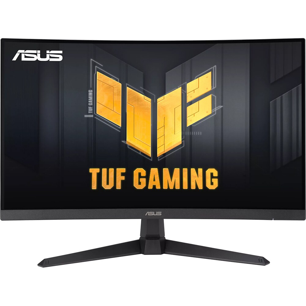 Monitor Gaming curbat LED Fast VA ASUS TUF VG27VQ3B, 27", Full HD, 180Hz, FreeSync, boxe, negru
