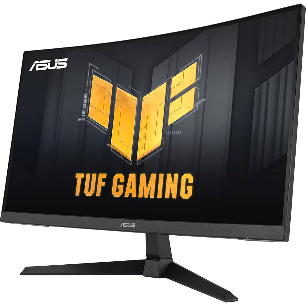 Monitor Gaming curbat LED Fast VA ASUS TUF VG27VQ3B, 27", Full HD, 180Hz, FreeSync, boxe, negru