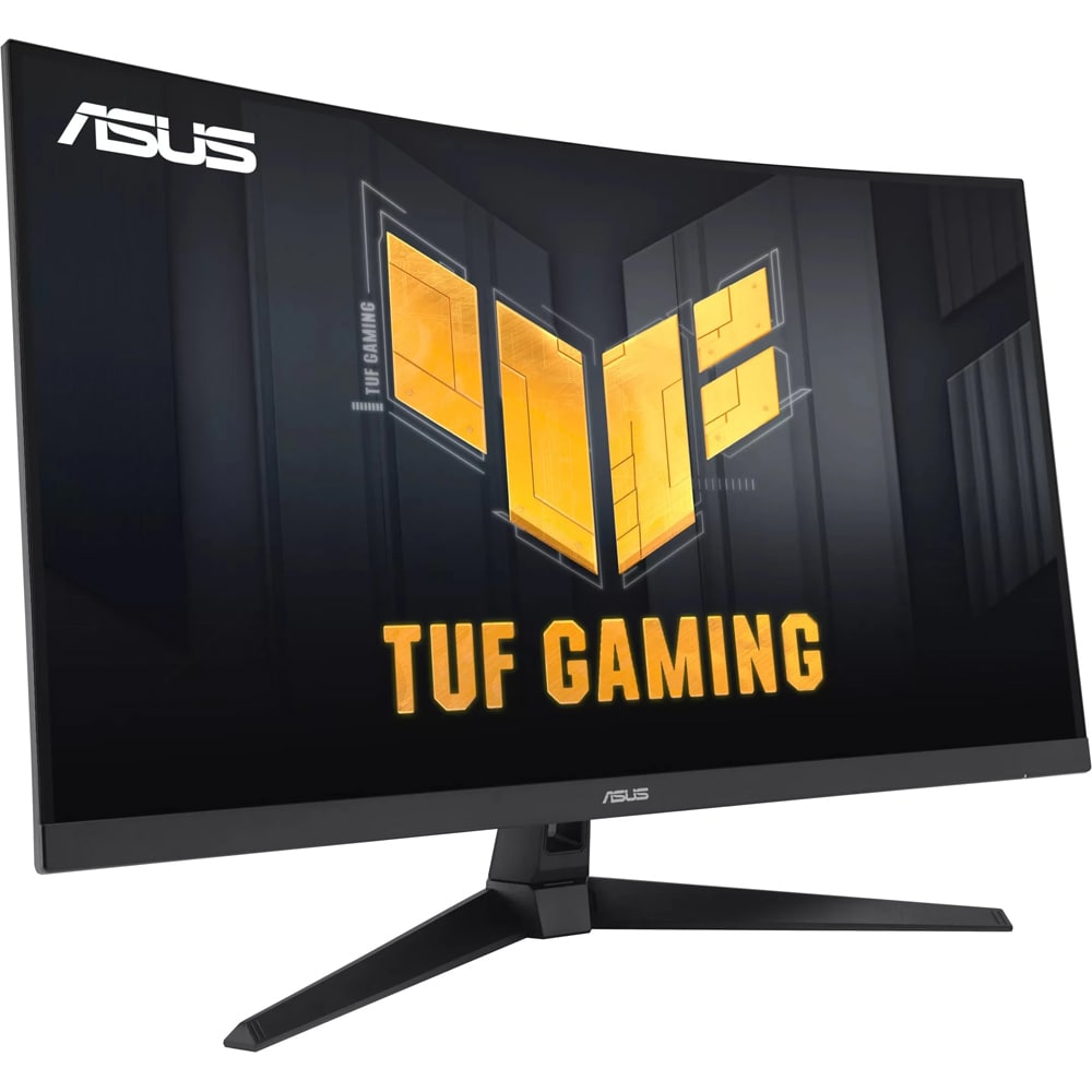 Monitor Gaming curbat Fast VA ASUS TUF VG32WQ3B, 31.5", QHD, 180Hz, FreeSync, boxe, negru
