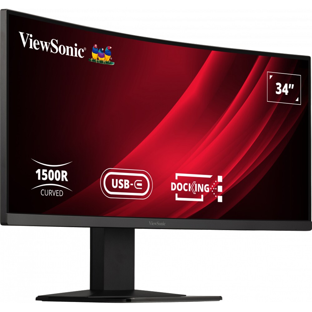 Monitor curbat LED VA VIEWSONIC VG3419C, 34", UWQHD, 120Hz, HDR10, AMD FreeSync Premium, negru