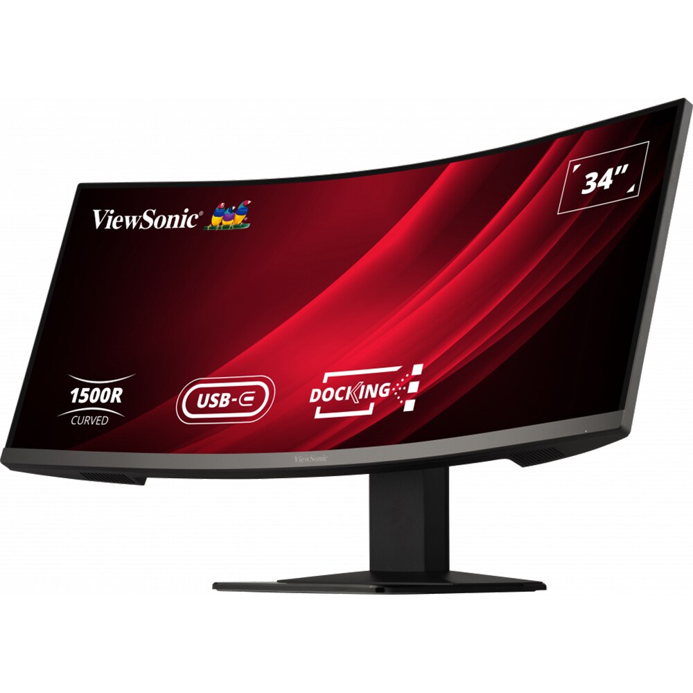 Monitor curbat LED VA VIEWSONIC VG3419C, 34", UWQHD, 120Hz, HDR10, AMD FreeSync Premium, negru