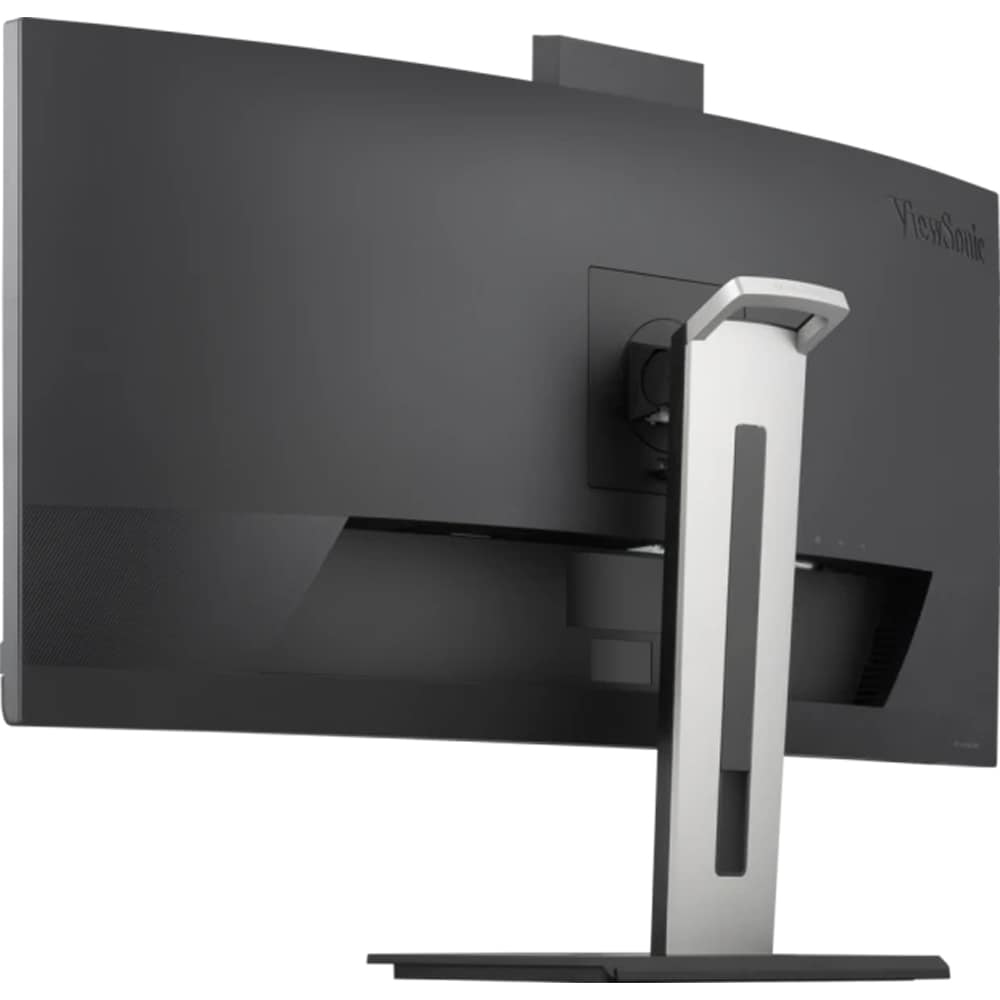 Monitor curbat LED VA ViewSonic VG3457CV, 34", UWQHD, 100Hz, USB-C 100W, Webcam 5MP, negru