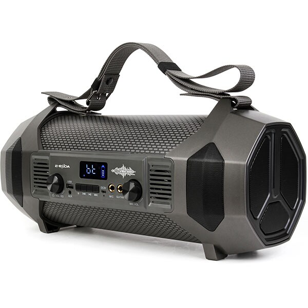 Boxa portabila E-BODA The Vibe 400, Bluetooth, MicroSD, Radio FM, negru