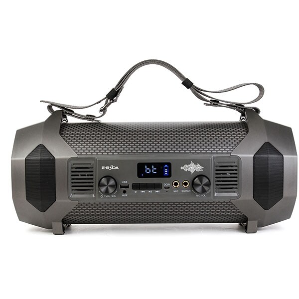 Boxa portabila E-BODA The Vibe 400, Bluetooth, MicroSD, Radio FM, negru