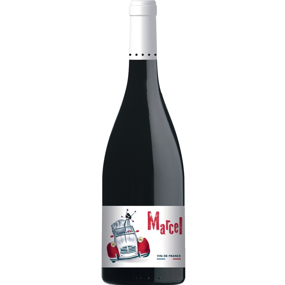 Vin rosu sec Marcel, 0.75L