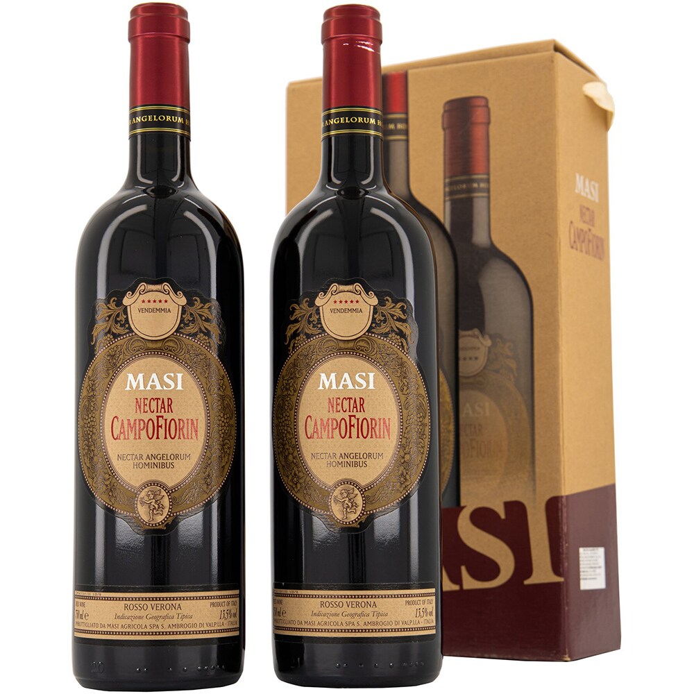 Vin rosu sec Masi Nectar Campofiorin 2016, 0.75L, 2 sticle