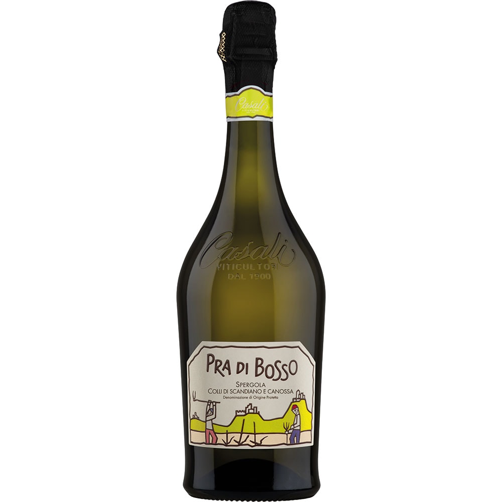 Vin spumant alb sec Cantina Casali Pra Di Bosso Spergola, 0.75L