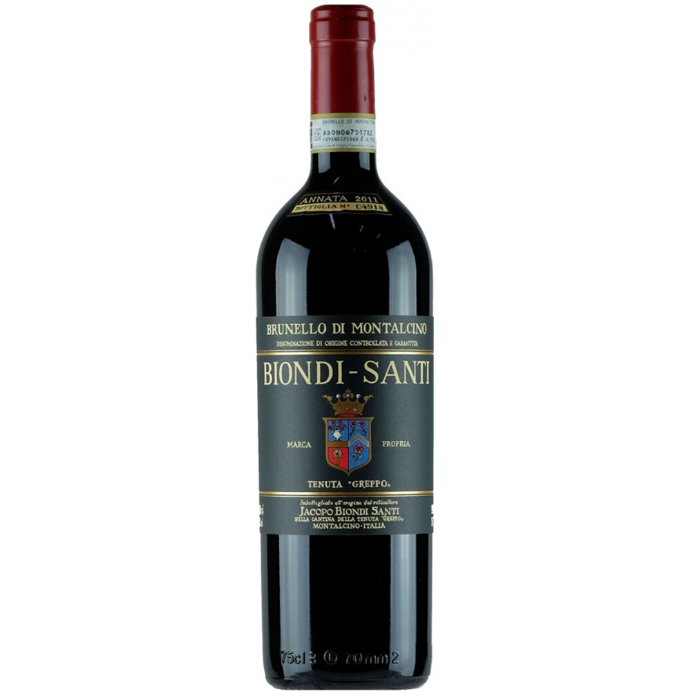Vin rosu sec Biondi Santi Brunello di Montalcino 2016, 0.75L
