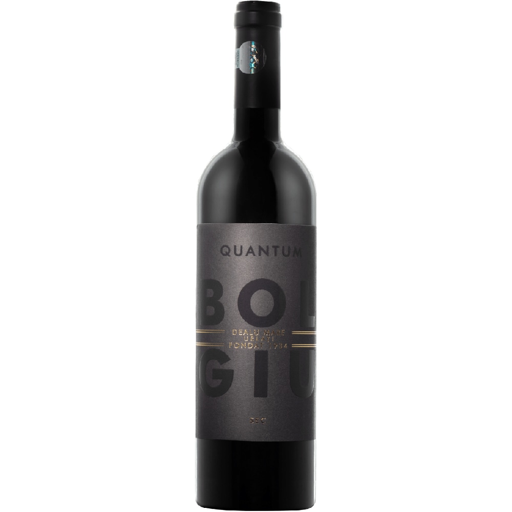 Vin rosu sec Crama Bolgiu Quantum, 0.75L