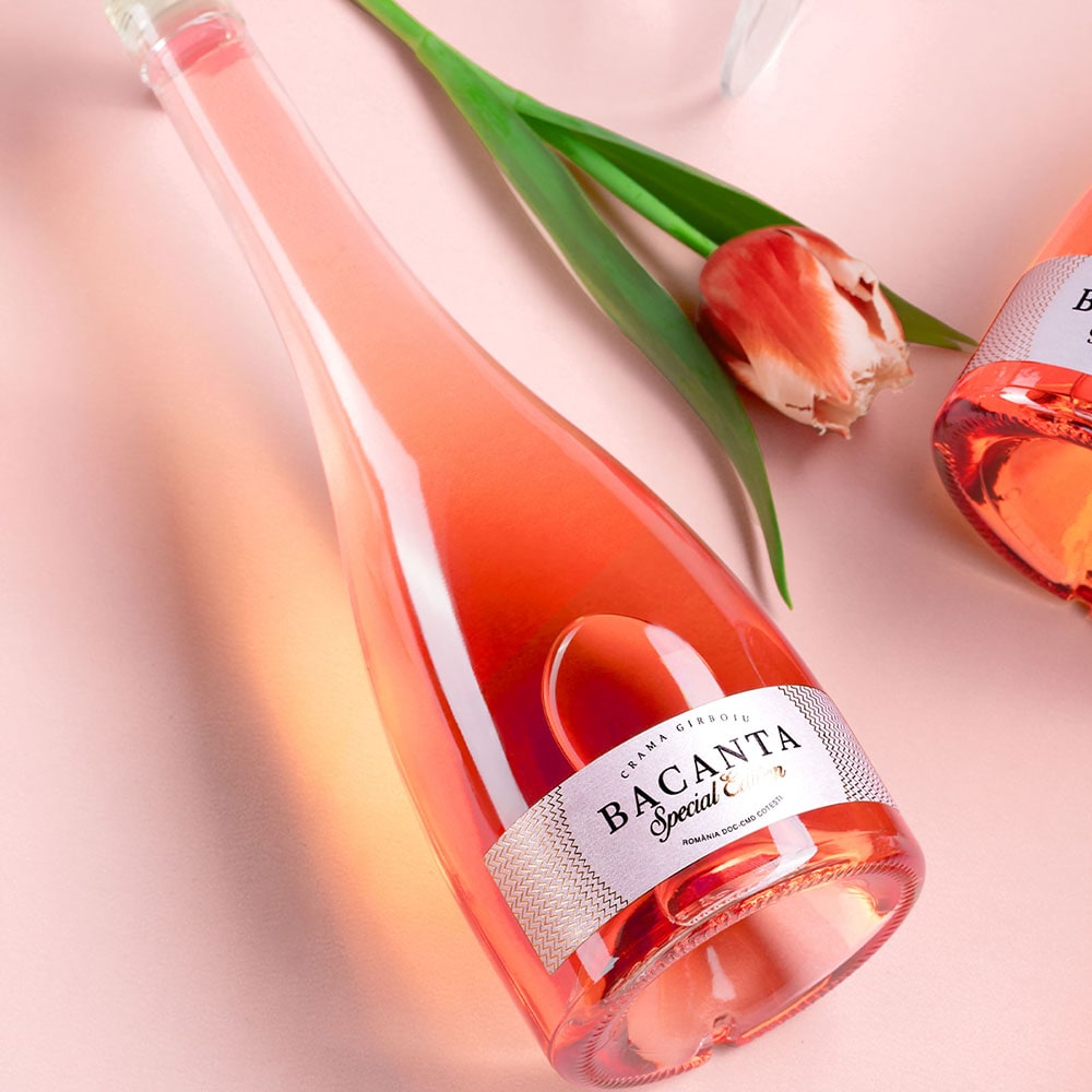 Vin rose sec Crama Girboiu Bacanta Special Edition, 0.75L