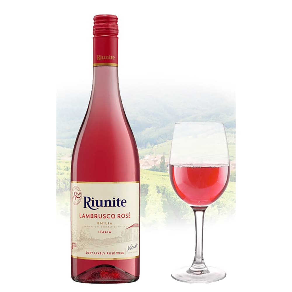 Vin spumant rose Riunite Lambrusco Rose Emilia IGT, 0.75L