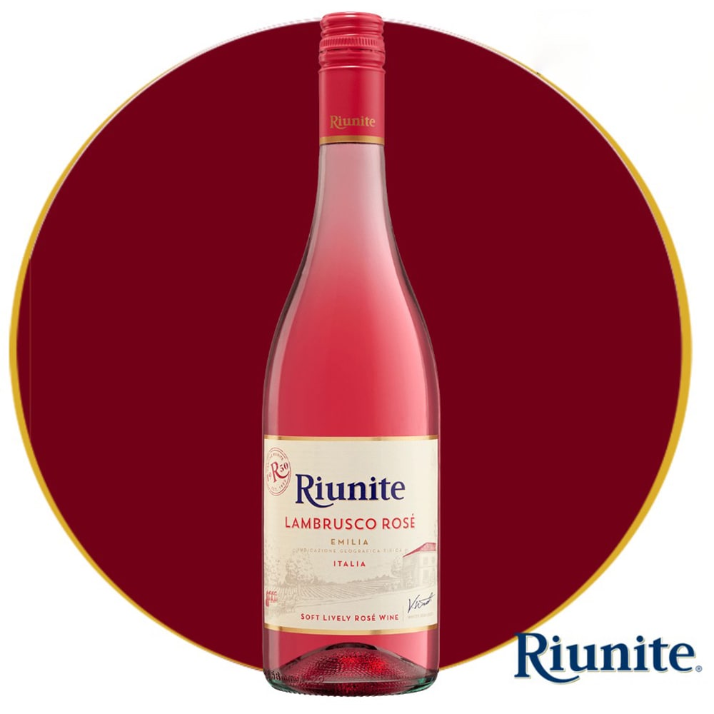 Vin spumant rose Riunite Lambrusco Rose Emilia IGT, 0.75L
