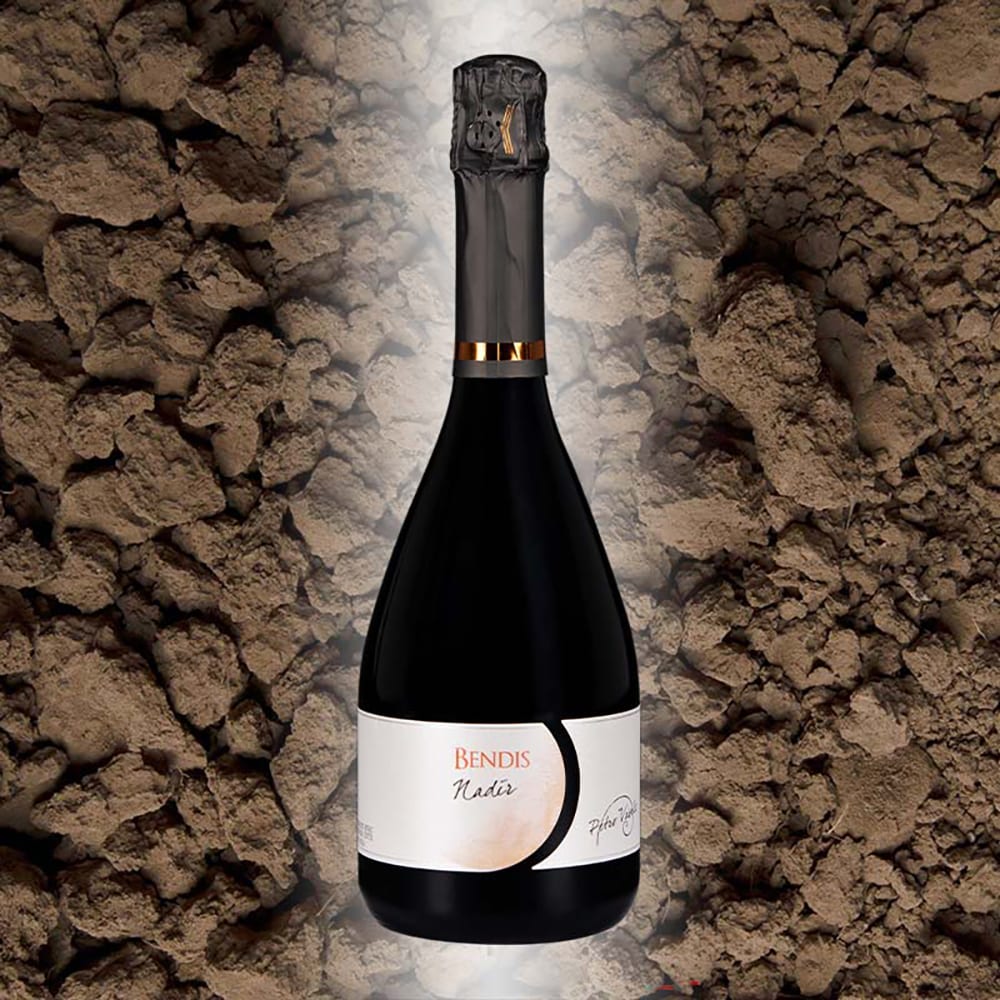 Vin spumant alb brut Petro Vaselo Bendis Nadir, 0.75L 