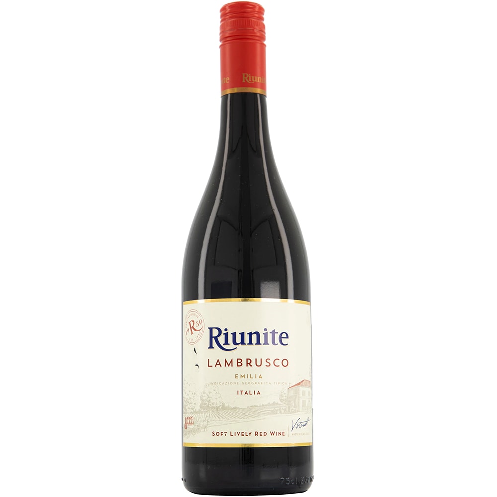 Vin spumant rosu Riunite Lambrusco Emilia IGT, 0.75L