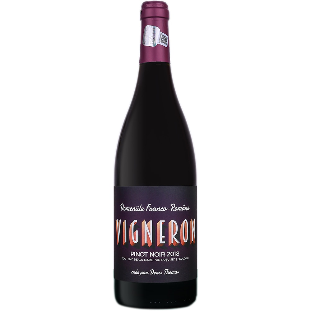 Vin rose sec Domeniile Franco Romane Arrogance Vigneron Pinot Noir Bio, 0.75L
