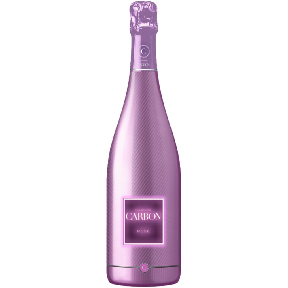 Sampanie rose Carbon HM Lum, 0.75L
