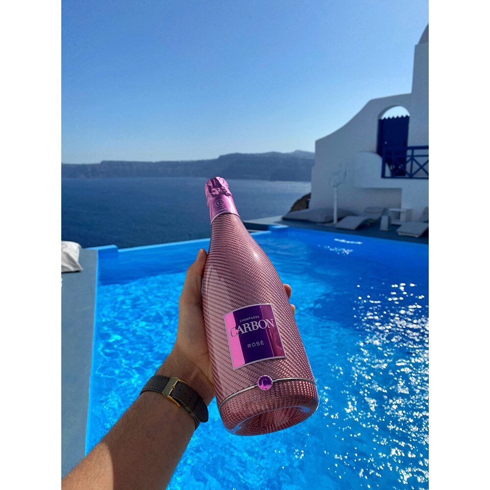 Sampanie rose Carbon HM Rose, 1.5L