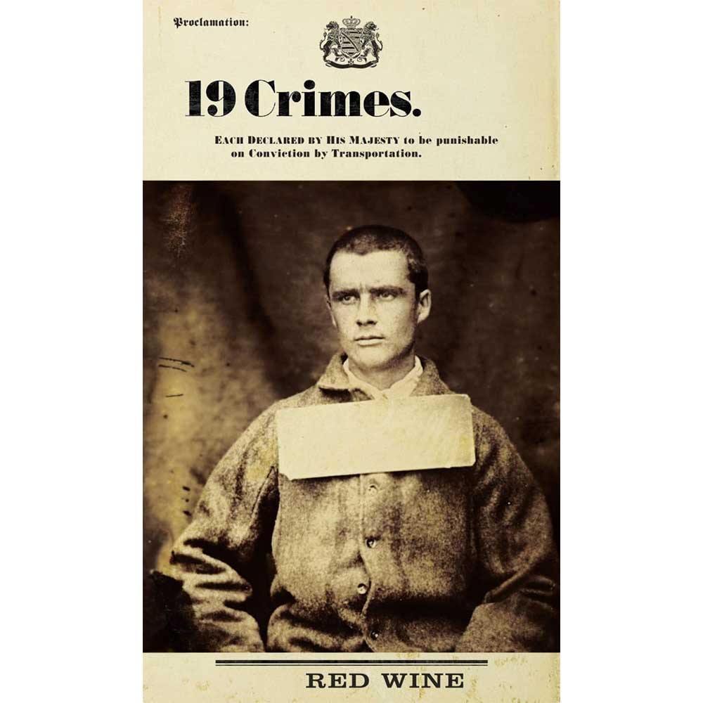 Vin rosu demisec 19 Crimesc Red Wine 2019, 0.75L