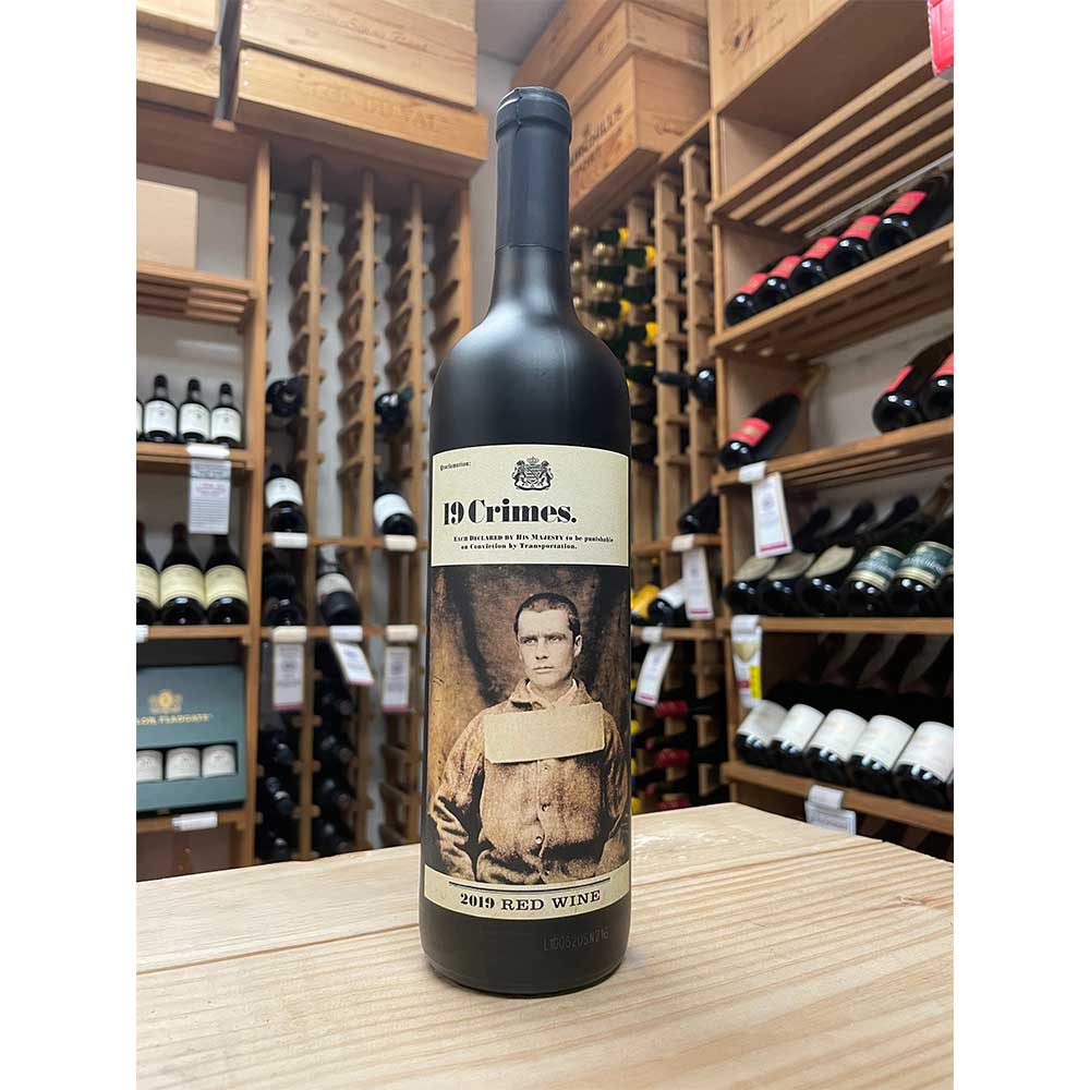 Vin rosu demisec 19 Crimesc Red Wine 2019, 0.75L